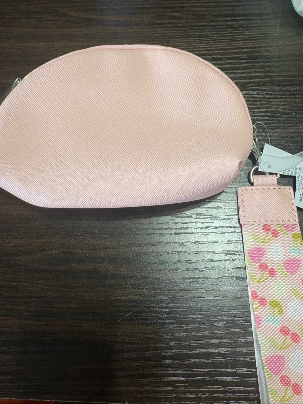 Pink Daisy Wristlet Pouch - Stylish Women’s Bag